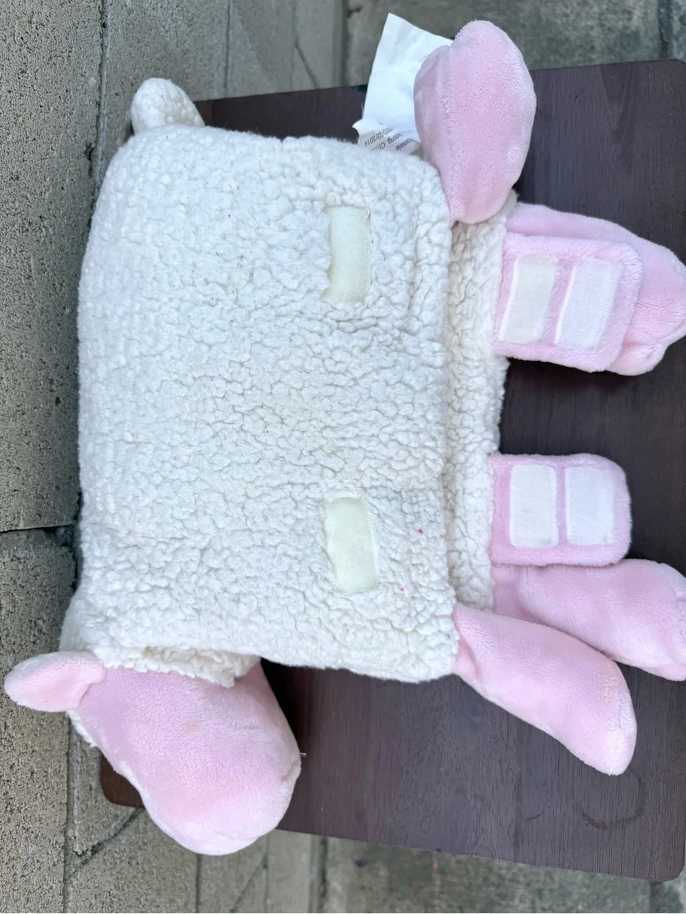 Little Miracles Snuggle Me Sheep Pillow